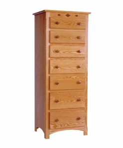 Century Mission 7 Drawer Lingerie Chest