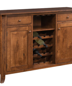 Wine Cabinet - Curved Legs