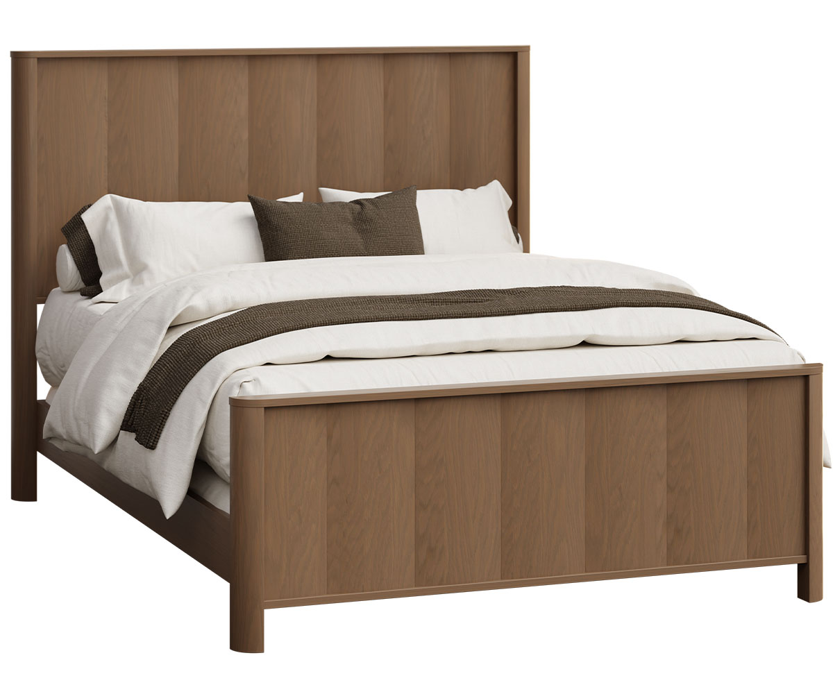 Genuine Oak Designs-Millhall-Queen Bed-White Oak-OCS-Sand-updated