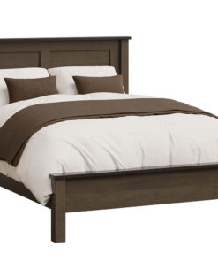 Dutch Country Mission Bed with Low Footboard