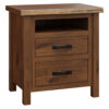 Last Frontier 2 Drawer Open Nightstand
