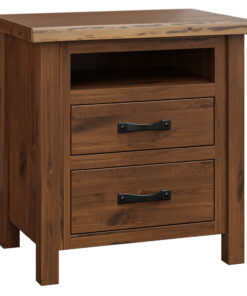 Last Frontier 2 Drawer Open Nightstand