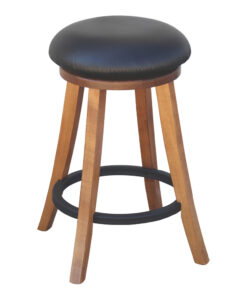 Turnstone 24" Swivel Bar Stool with Metal Ring