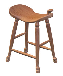 24" Western Saddle Bar Stool
