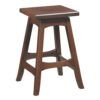Weston 24" Swivel Bar Stool with Square Seat