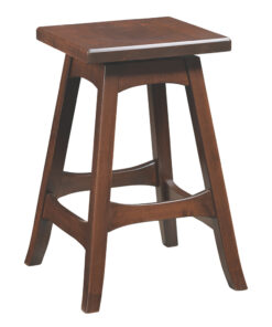 Weston 24" Swivel Bar Stool with Square Seat