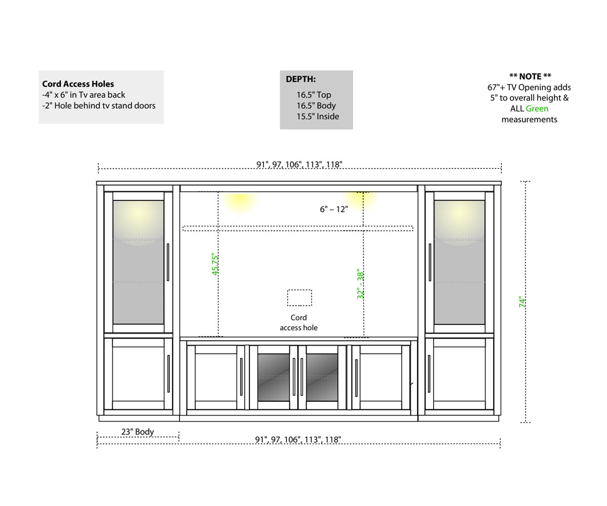 IWP-NYB9250-Wall-Unit-drawing