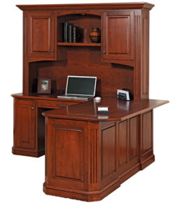 Buckingham Corner Desk and Hutch