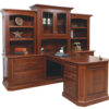 Buckingham Partner Desk and Three Piece Hutch