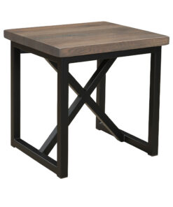 Boat Wood End Table