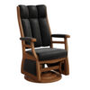 Paris High Back Swivel Glider
