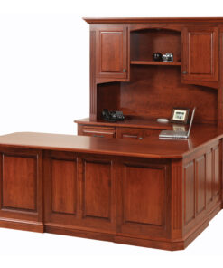 Buckingham U-Shape Desk and Hutch