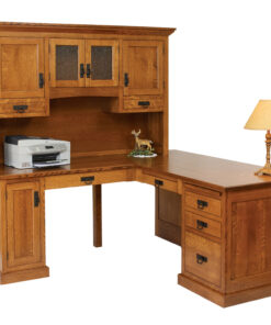 Homestead Corner Desk & Hutch