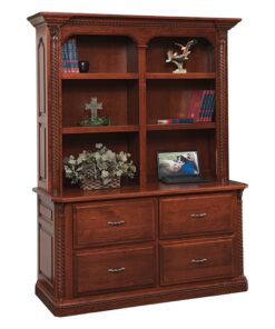 Lexington Double Lateral File and Bookshelf