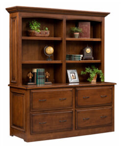 Liberty Double Lateral File and Bookshelf