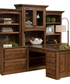 Liberty Partners Desk & Three Piece Hutch