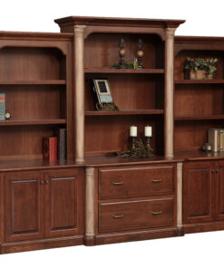 Jefferson 113" Base and Three Piece Hutch