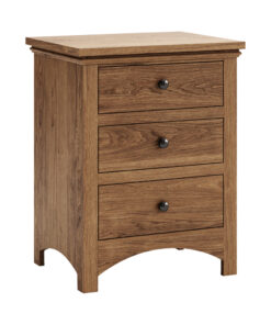 Buckeye Economy 3 Drawer Nightstand