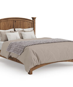 Buckeye Panel Bed With Arched Headboard
