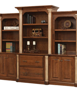 Jefferson 98" Base and Three Piece Hutch