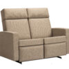 Modern Shaker Love Seat Glider/Recliner