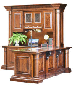 Paris Corner Desk & Hutch