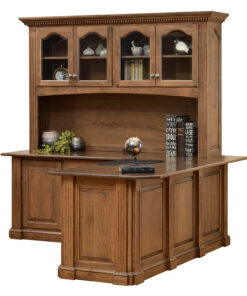 Signature Corner Desk and Hutch