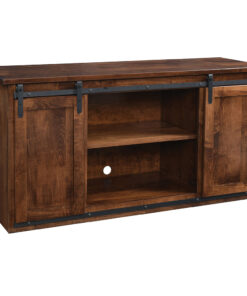 Sliding Barn Floor TV Console