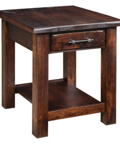 Barn Floor End Table