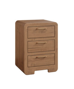 Europa 3 Drawer Nightstand