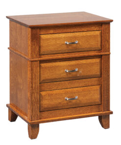 Arlington Three Drawer Nightstand