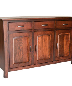 Woodbury Low Base 3 Door Buffet