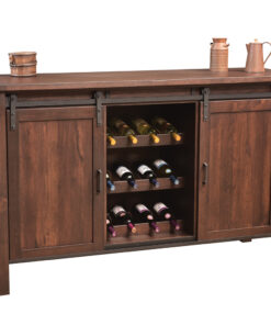 Farmhouse Buffet with Wine Storage