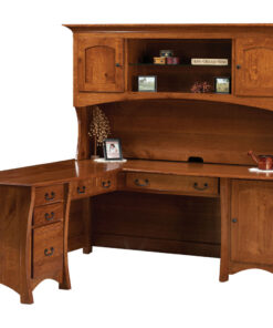 Master L Desk with Hutch
