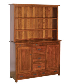 Settler's 56” Hutch with Open Top