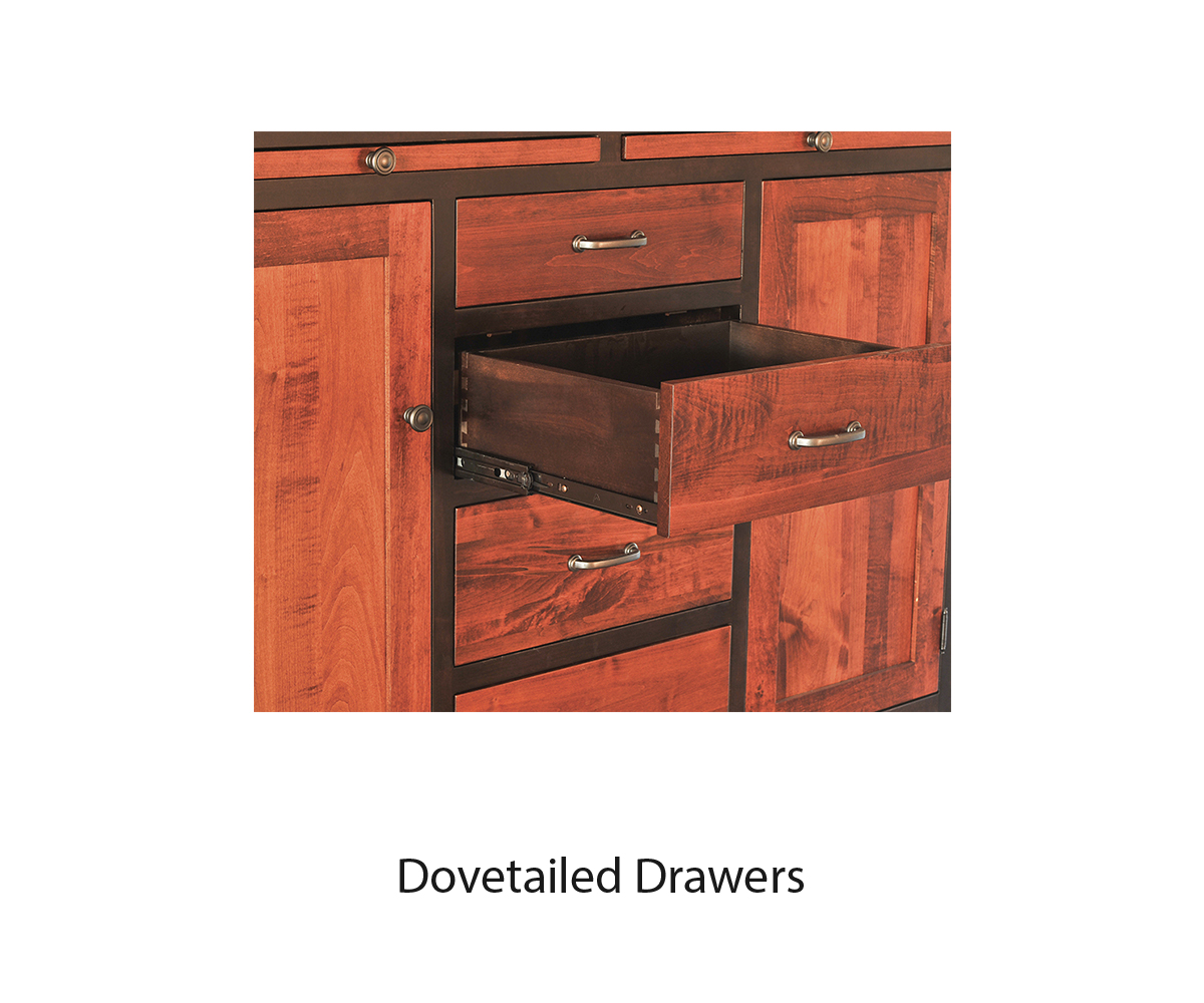 SVW-22-38-Berlin-Buffet-DetailDovetailed Drawers