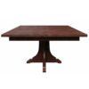 652 Mission Single Pedestal Table