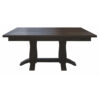 Beveled Shaker Double Pedestal Table