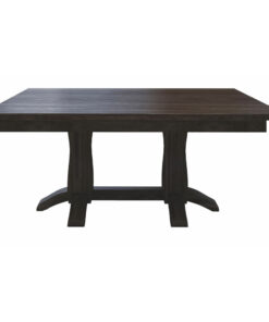 Beveled Shaker Double Pedestal Table