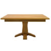 Beveled Shaker Single Pedestal Table