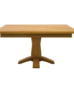 Beveled Shaker Single Pedestal Table