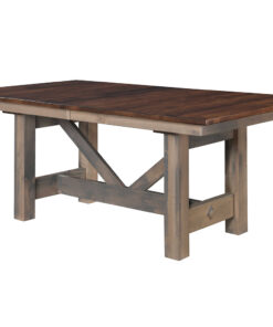 Coastal Double Pedestal Table