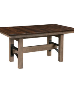 Frontier Double Pedestal Table
