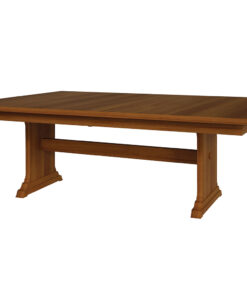 Hoover Double Pedestal Table