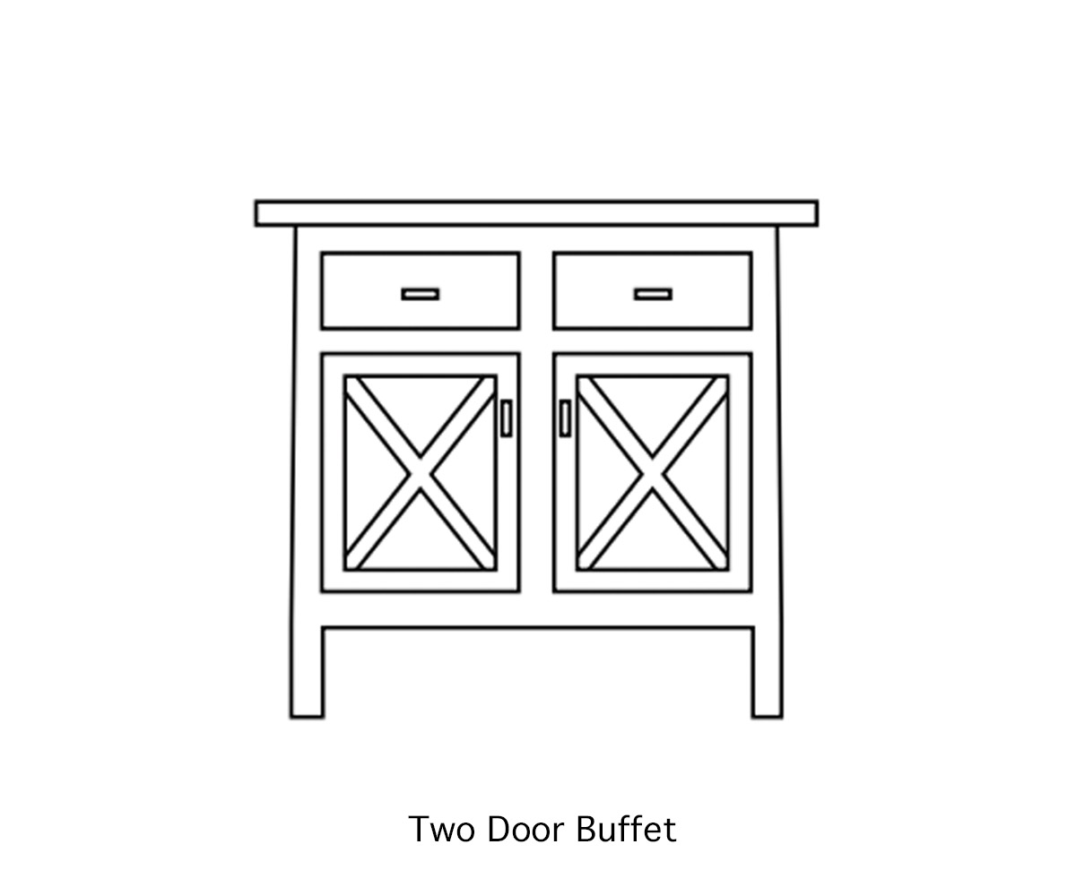 HTS-X-base-Hutch-drawing-2dr-buffet