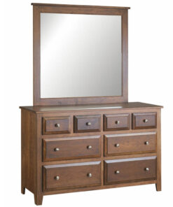 Traditional Dresser with Mirror