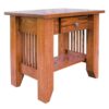 Mission End Table