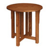 Prairie Mission Round End Table