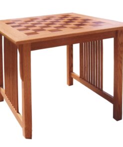 Prairie Mission Chess Game Table