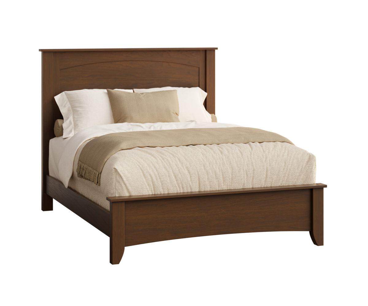 Jackson-Arched-Queen-Bed-Low-Footboard-Cherry-FC-Chocolate-Spice
